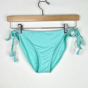 Ardene Turquoise Blue Side Tie Bikini Bottoms Medium